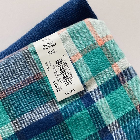 SONOMA Women's NIP 2 Pc Pajama Set NWT Size XXL - Picture 3 of 7